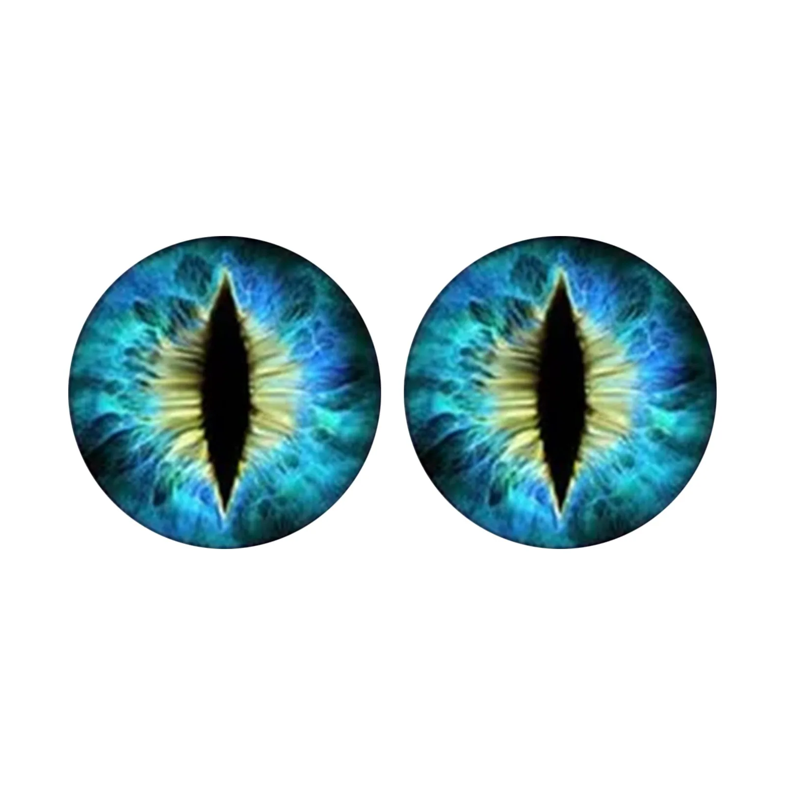 Coppia Di Decalcomanie Per Fari Beast Eyes Per Jeep Adesivi Per Occhi Stereo 3d Decorazione Divertente Per Paraurti Per Carrozzeria Di Camion 02~p153672252