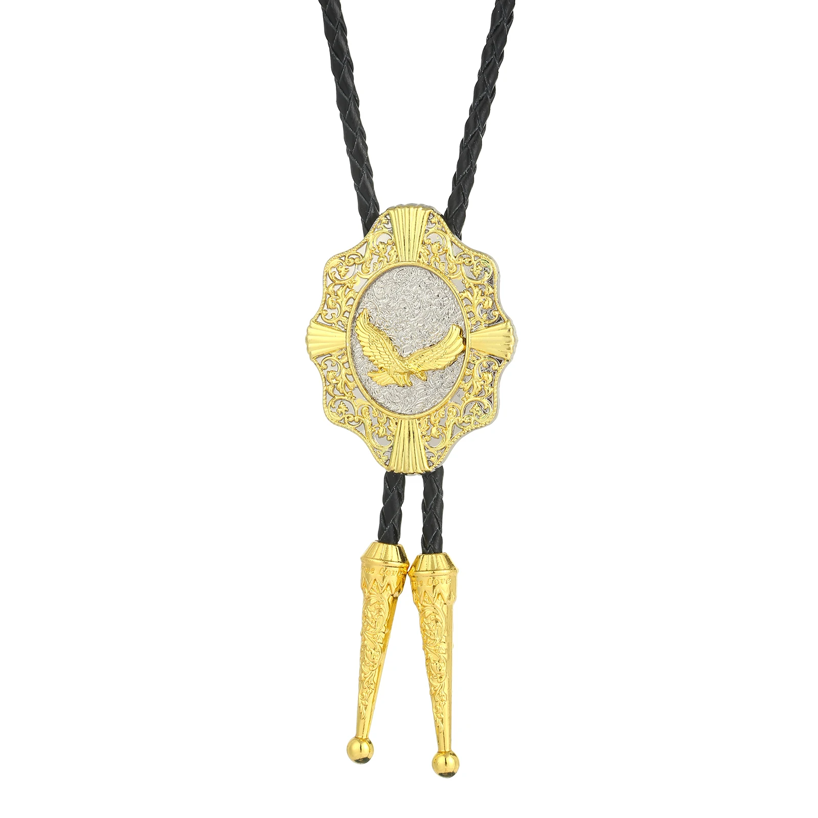 

Мужская джинсовая рубашка с галстуком в западном стиле из цинкового сплава с кружевом и старинным Оловянным цветком в форме животного