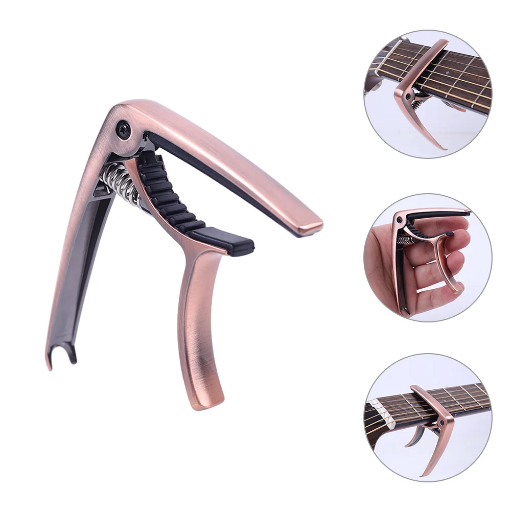 

Guitar Capo Accessories for Men Tuner Classical Guitars Accessory Electric Ukulele Capos Acoustic Clamp