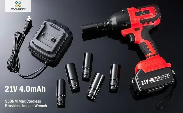 Avvitatore A Percussione Senza Fili Bogseth - 21V, 2 Batterie, 112 Accessori, 3-in-1 - Foto 6