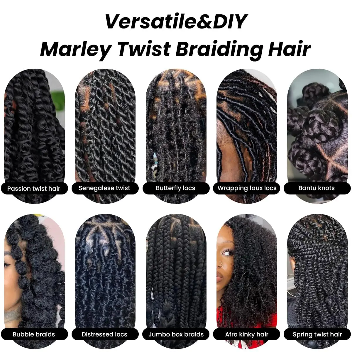 Afro Kinkys Bulk Human Hair for Braiding Soft 4C Afro Kinky Curly Human Hair for Locs Dreadlocks Extensions Human Braiding Hair 2