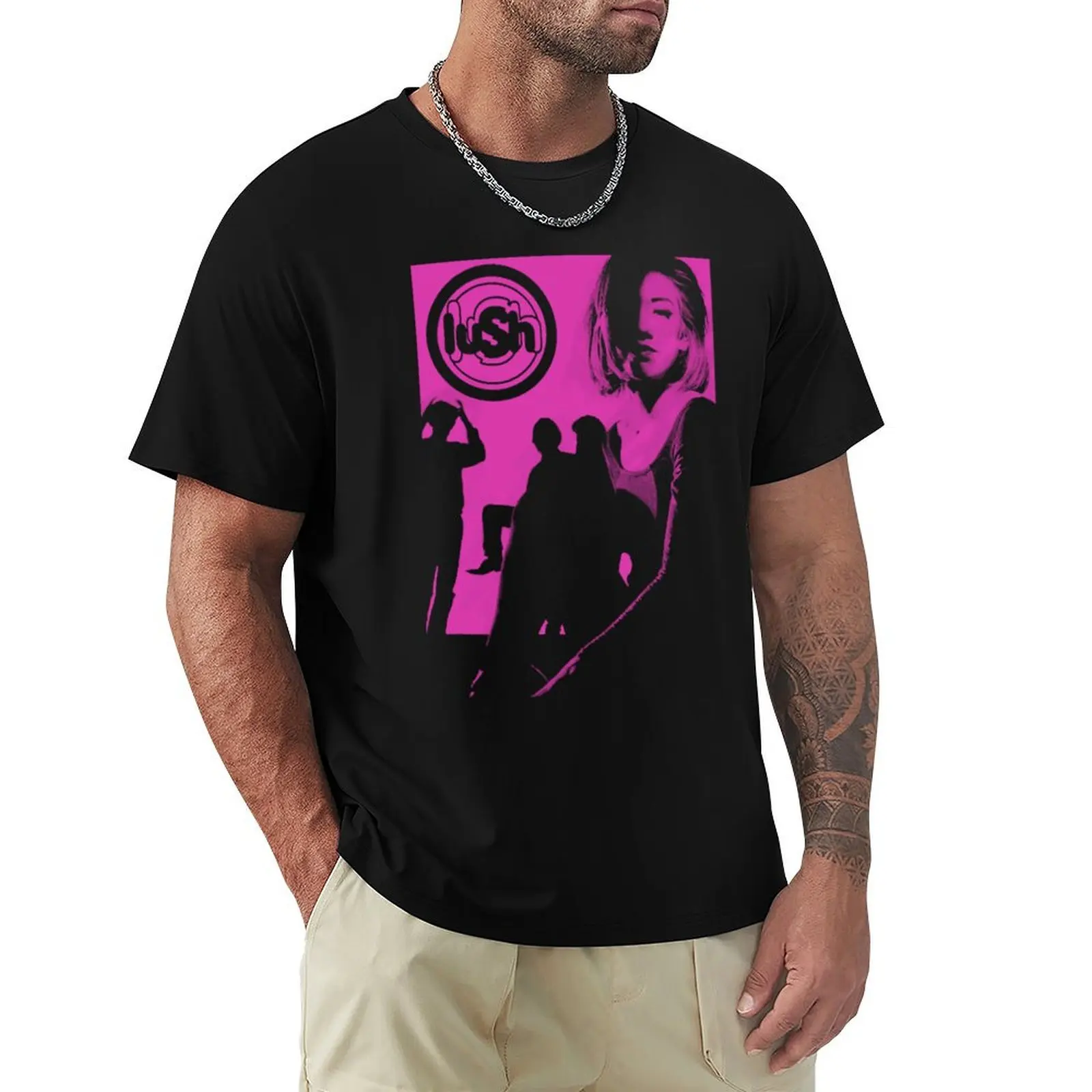 

Band wanna Vintage T-Shirt hippie clothes animal prinfor boys summer top blanks t shirts for men cotton
