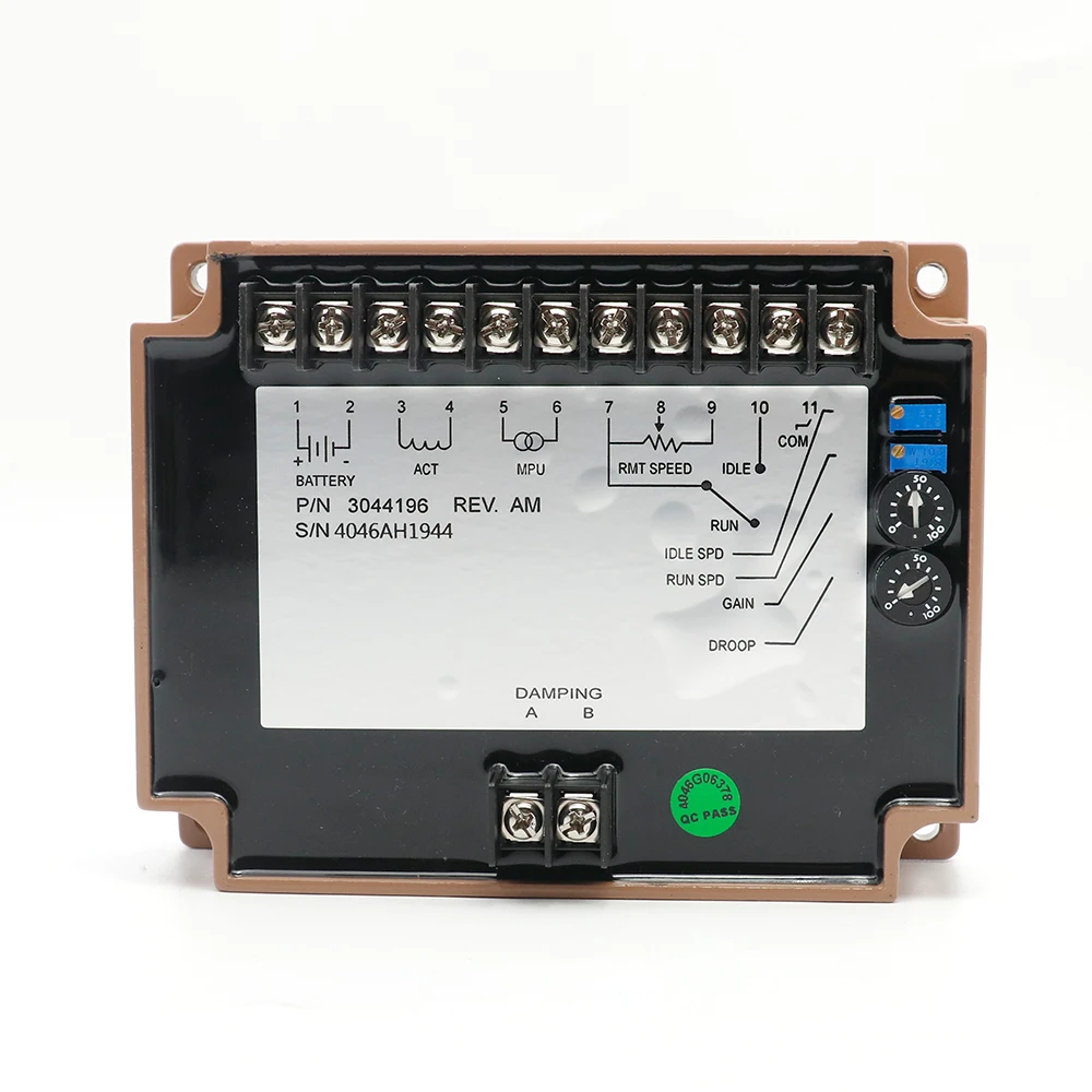 Reposição do Gerador Diesel Efc Electric Velocidade Control Unit Regulador Velocidade Controller 3044196 Peças de