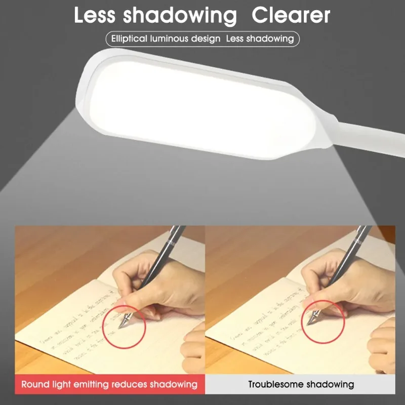 Adjustable USB Clip-On Reading Light with Eye Care LED Technology