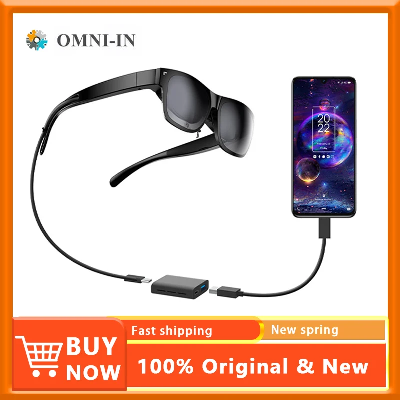 AR Brille 4K - Augmented Reality Headset Für Gaming & Videos