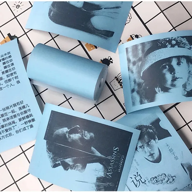 어린이 야외 선물용 DIY 스티커, 감열지, 사진 인쇄 즉석 인쇄, 프린터 소모품