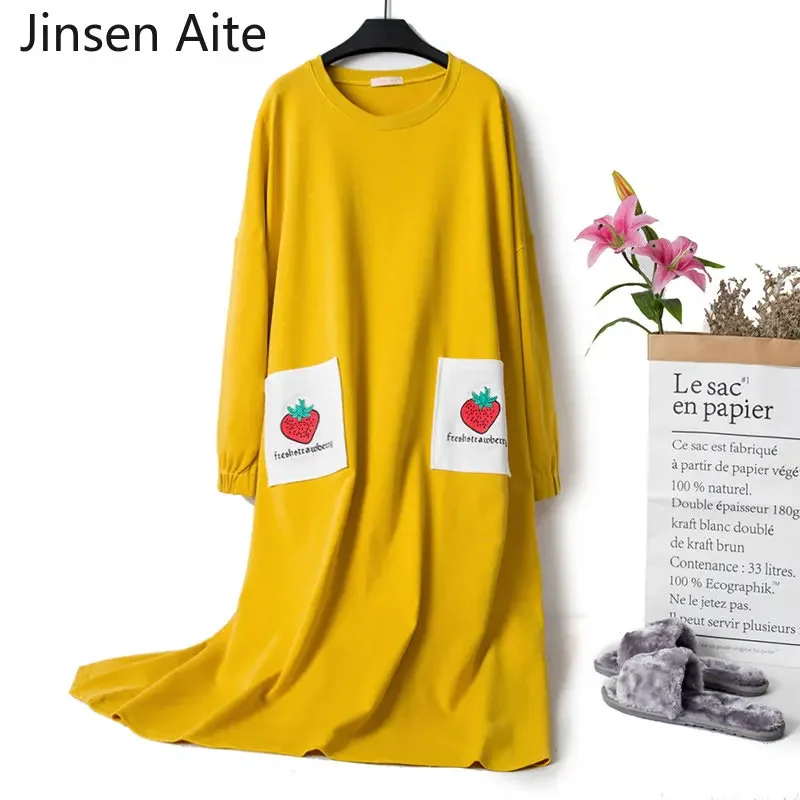 jinsen-aite-women-causal-sleepwear-cotton-ladies-nightgown-new-spring-loose-long-sleeve-large-size-nightshirt-home-clothe-js754