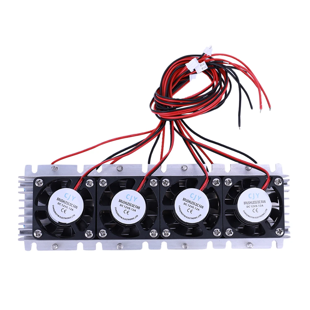 DIY 반도체 에어컨 냉각 시스템, 288W 펠티에 쿨러, DC 12V 30A, 에어컨 선풍기