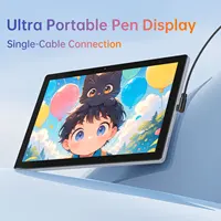 BOSTO BT-101A Portable Graphics Drawing Tablet 10.1 Inch IPS Screen Display with Finger Touch Anti-glare 16384 Pressure Level - Image 4