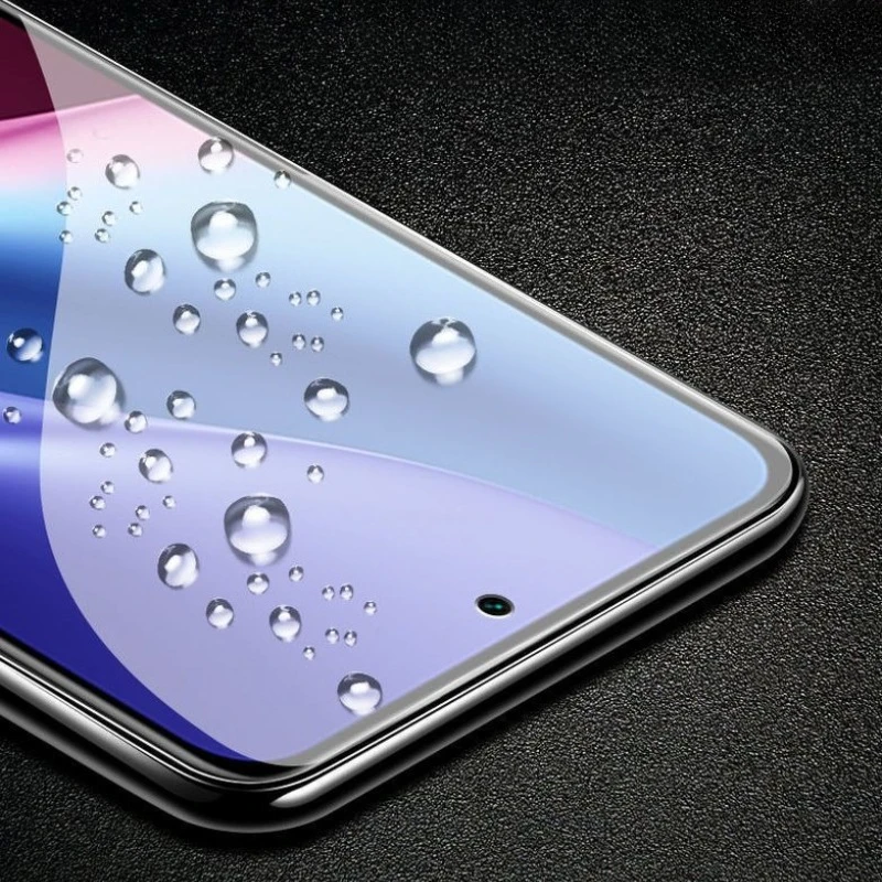 Clear Tempered Glass Protective Screen Protector with Matte Anti-Blue Full Cover Film