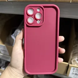 Personalized Photo Customized Phone Case - iPhone 15 (Red)