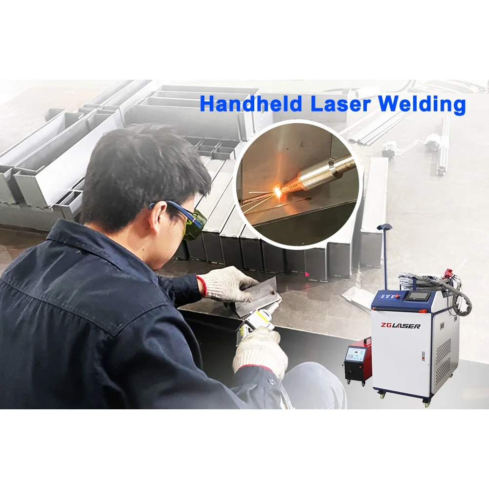 Fiber laser manual welding 