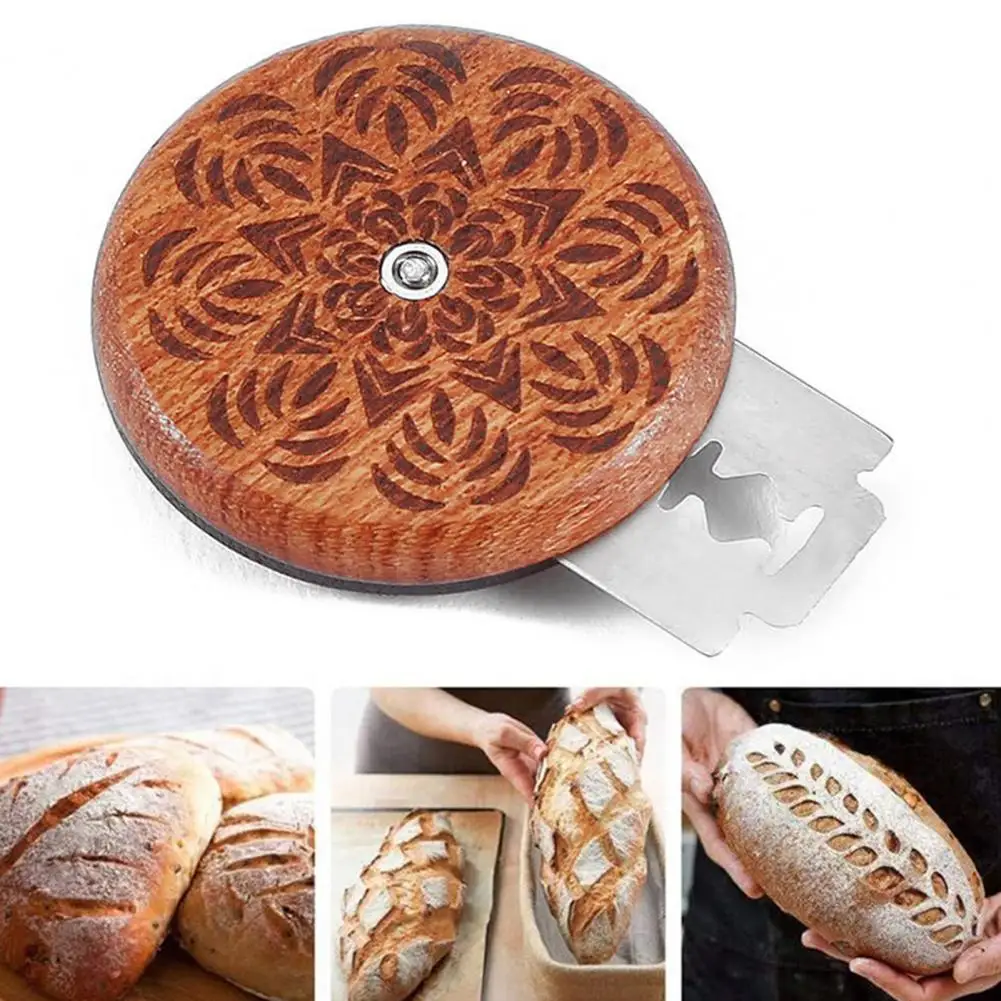 

Bread Shaping Accessory Professional Bread Scoring Cutter Set for Bakers Metal Dough Pattern Marking Tool Homemade Sourdough