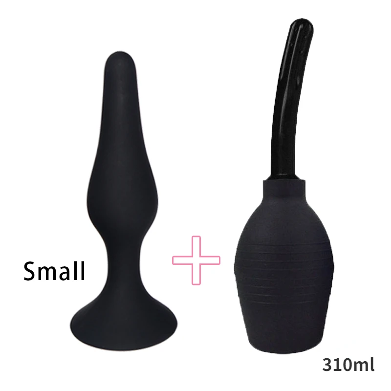 Anal Plug And Enema Cleaner Set For Couples Men And Women_voghion.com