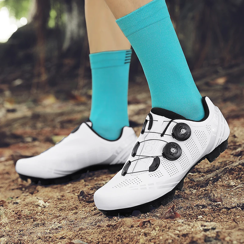 Mtb Cycling Shoes Men Carbon Racing Speed Self-Locking Bicycle Road Bike Women Flat Cleats Mountain Biking Sneakers  Zapatillas 6