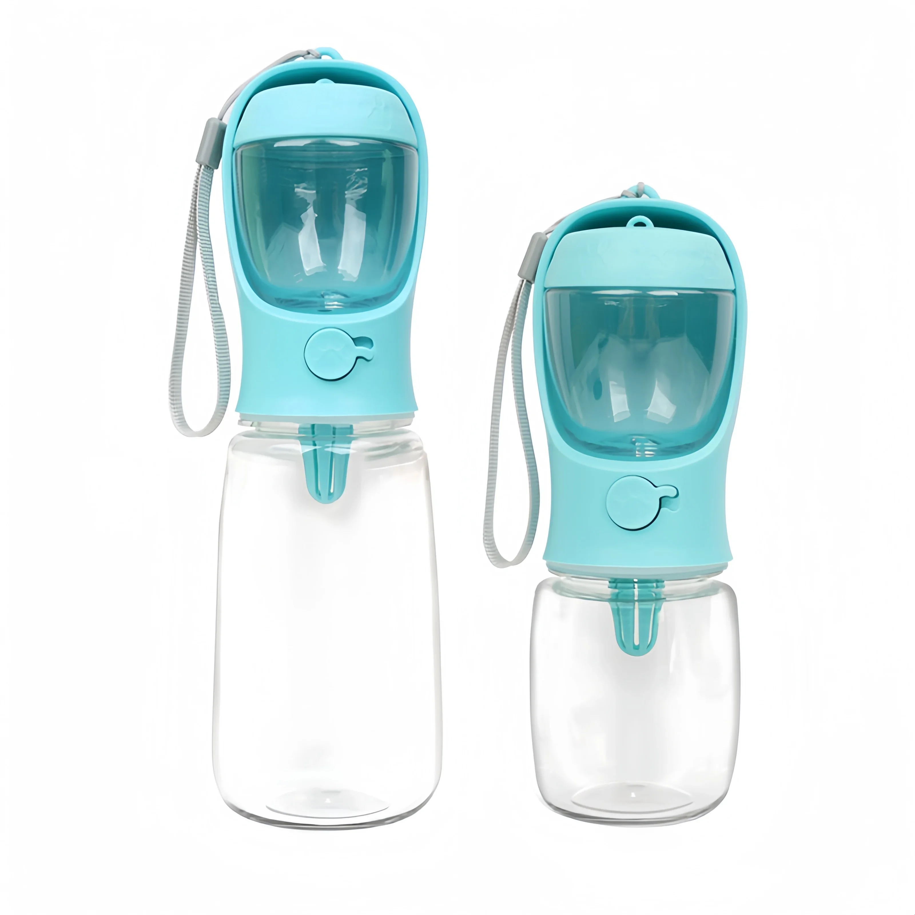 Pets Dog Water Bottle Portable Food Grade Material Dog Cat Travel Pet Water Cup Bottle with Food Dispenser Puppy Water Bottle 5