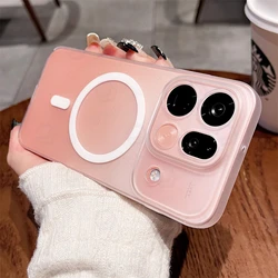 Magsafe Crystal Clear Magnetic Slim Shockproof Case - Ultra Thin Translucent Cover - OPPO Find X9s Pro (Matte White CB TMCC)