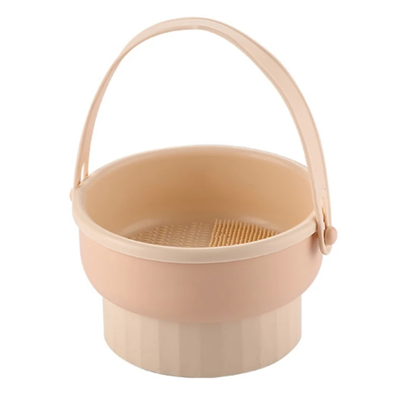 

Силиконовый коврик для чистки кистей для макияжа, держатель для сушки, инструмент для очистки косметических кистей