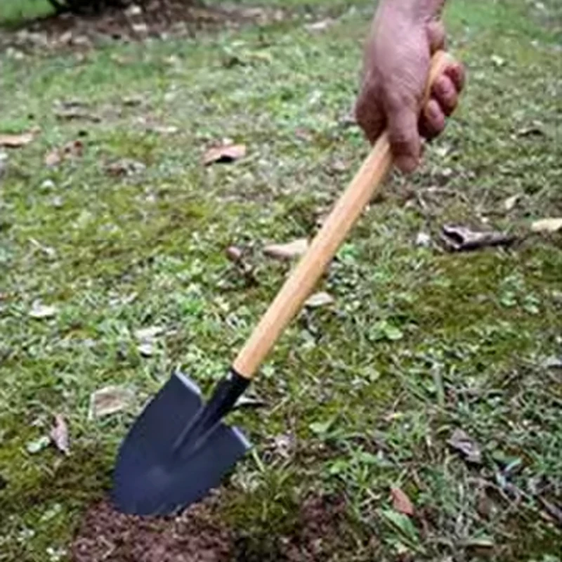Portable Wooden Handle Steel Hand Shovel 6
