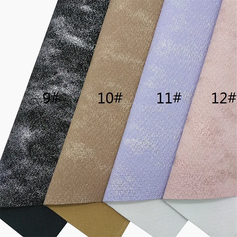 21x29cm Metallic Synthetic Leather Faux Leather Vinly Fabric with Felt Backing Craft DIY Bows Bags Earrings Bows Fabric HQ117