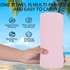 Outdoor Sports Soft Quick Dry Towel Pink Microfibre Swimming Running Sports Accessories Beach Towel Can be used for fitness 2