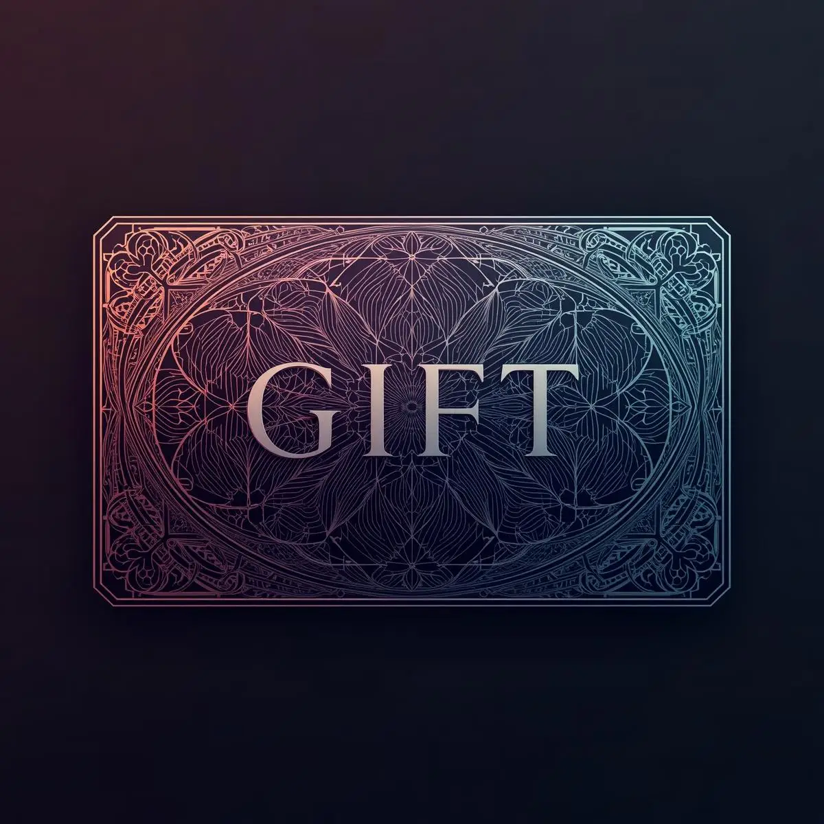 Modern Gift Card Bundle Custom Business Design Message Download Marketing Collection Package