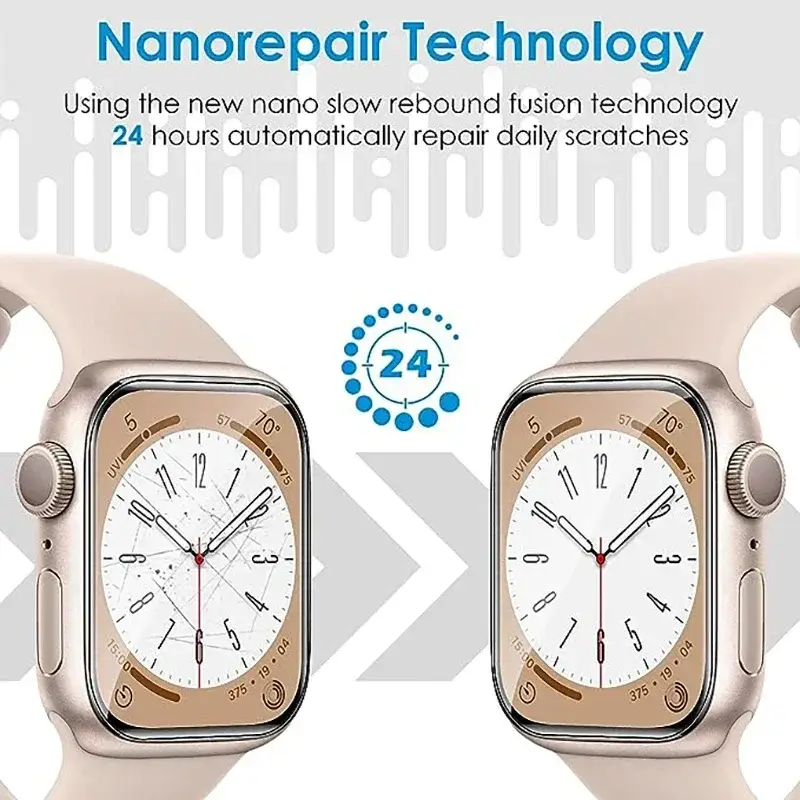 Soft Hydrogel Screen Protector Film For Apple Watch 11 10 9 8 7 6 SE 3 5 4 46MM  42 45 41 44MM Not Glass for iWatch Ultra 3 49MM - Image 5