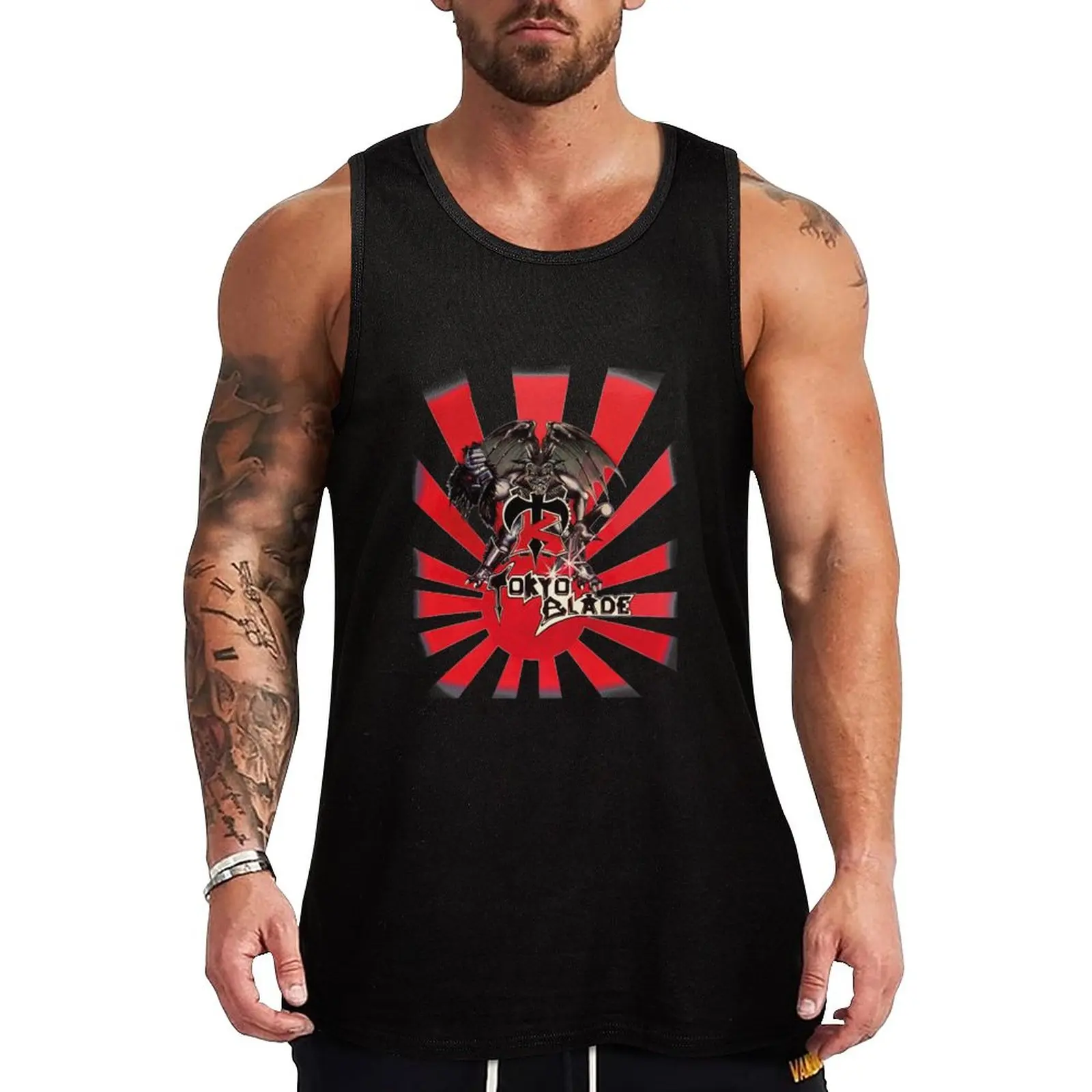 Nuovo Best Seller Classic Rock N Roll Hard Rock Sleaze Heavy Metal Nwohm Tokyo Blade Canotta Bodybuilding Abbigliamento Uomo Cute Tops