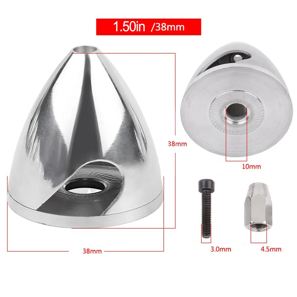 For RC Model Planes Blades Propellers Sturdy Aluminum Construction Various Sizes for Different Engines Easy Installation