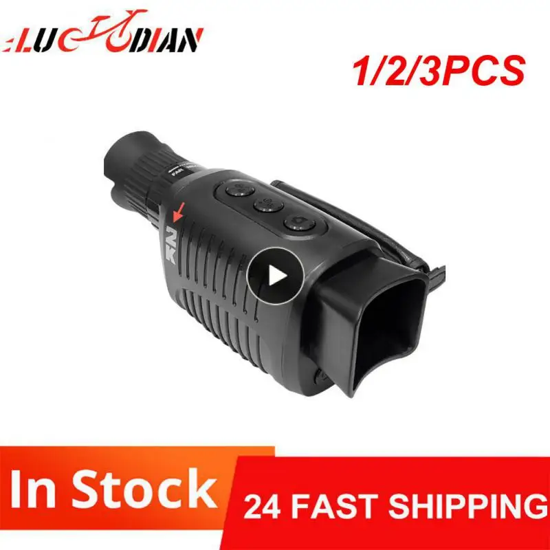 

1/2/3PCS Monocular Night Device 1080P Infrared 5x Digital Zoom Hunting Telescope Outdoor Night Dual Use 100%