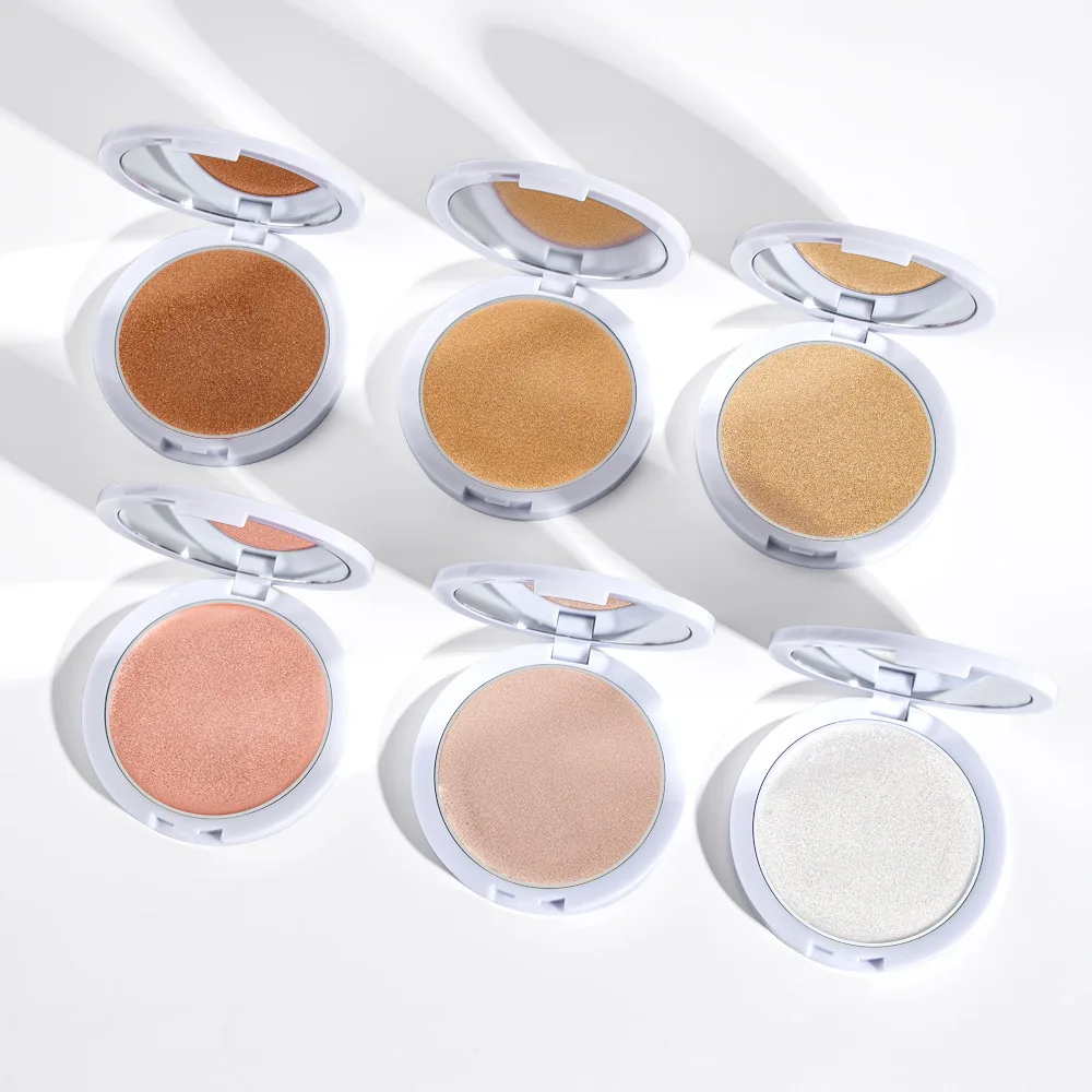 Description Picture 3 of itemCustom Logo Cream Highlighter Makeup Private Label Vegan Face Cosmetics Highlight Palette Pigment Shimmer Highlighter Wholesale