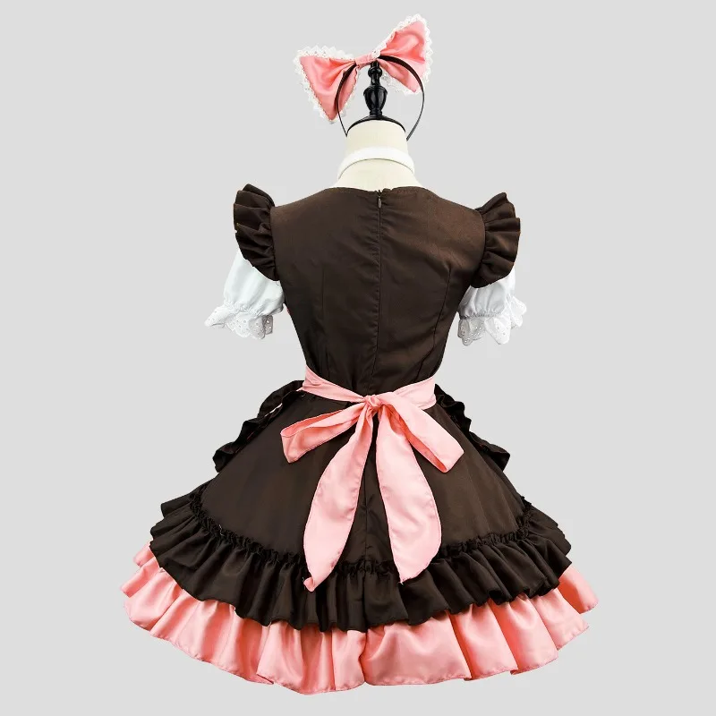 Halloween Cute Bunny Lolita Maid Cosplay Kleid für Damen, S-5XL 20 Halloween Cute Bunny Lolita Maid Cosplay Kleid für Damen, S-5XL 8