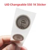 5/10/20pcs uid Smart Chip Nfc Rfid 13.56mhz For S50 Card Clone Crack Changeable 25mm Uid Tag Token Copy 1k Rewritable Stickers 1