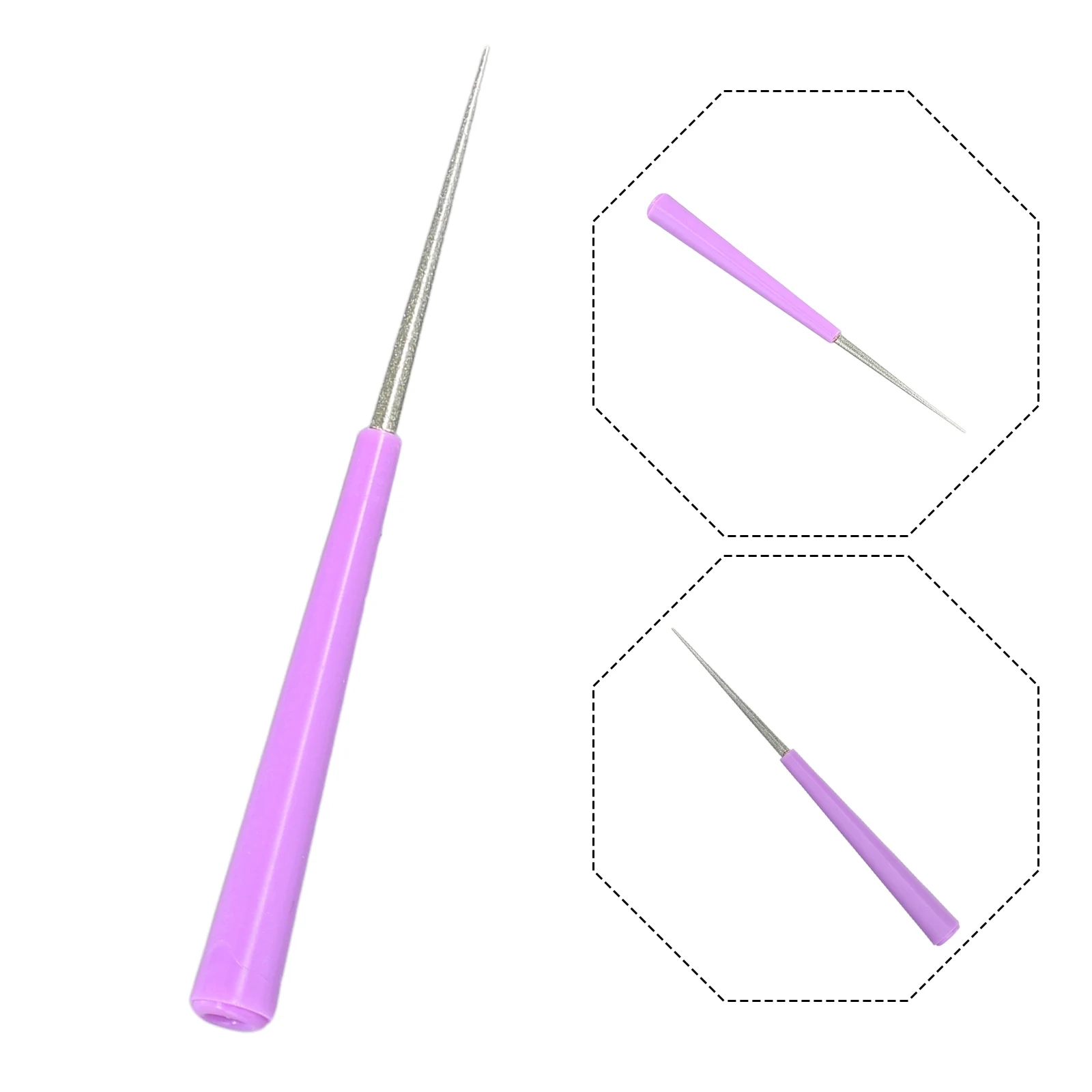 

1pc Needle File Beading Hole Enlarger Tools Glass Beads Jewelry Tools Beads Tipped Reaming File Reamer Hand Tools