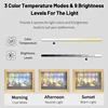 Decorative Led Light Painting USB Plug Dimming Wall Artwork Table Lamp Gift Indoor Sunlight Window Wooden Photo Night Luminous 2