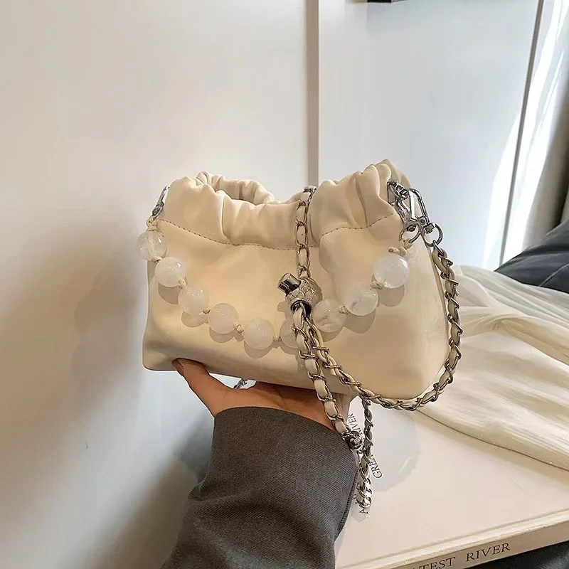 

Новое поступление 2024, маленькая сумка-мешок с уникальным дизайном и текстурой для женщин, доступна сумка через плечо