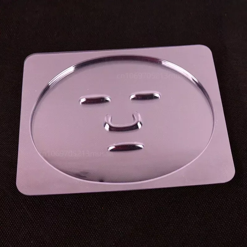 

Лицевая маска «сделай сам», пластина-поднос, прозрачная глина из ПВХ для фруктов, овощей, морских водорослей, искусственная кожа, многоразовые инструменты для ухода за кожей