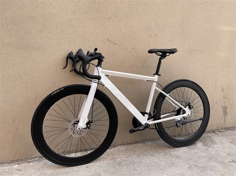 700C Road Bike Aluminum Alloy 21 24 27 30 Speeds Disc Brake Racing Bicycle Sports Commuter Transport Customizable Handlebars · v6