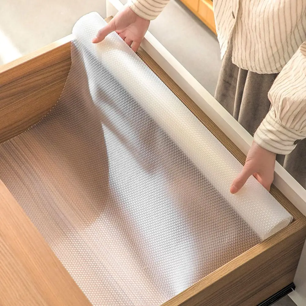 Drawer Mat Reusable Shelf Cover Liners Cabinet Protector  Mat Moisture-Proof Waterproof Fridge Kitchen Placemat Table Pad Paper