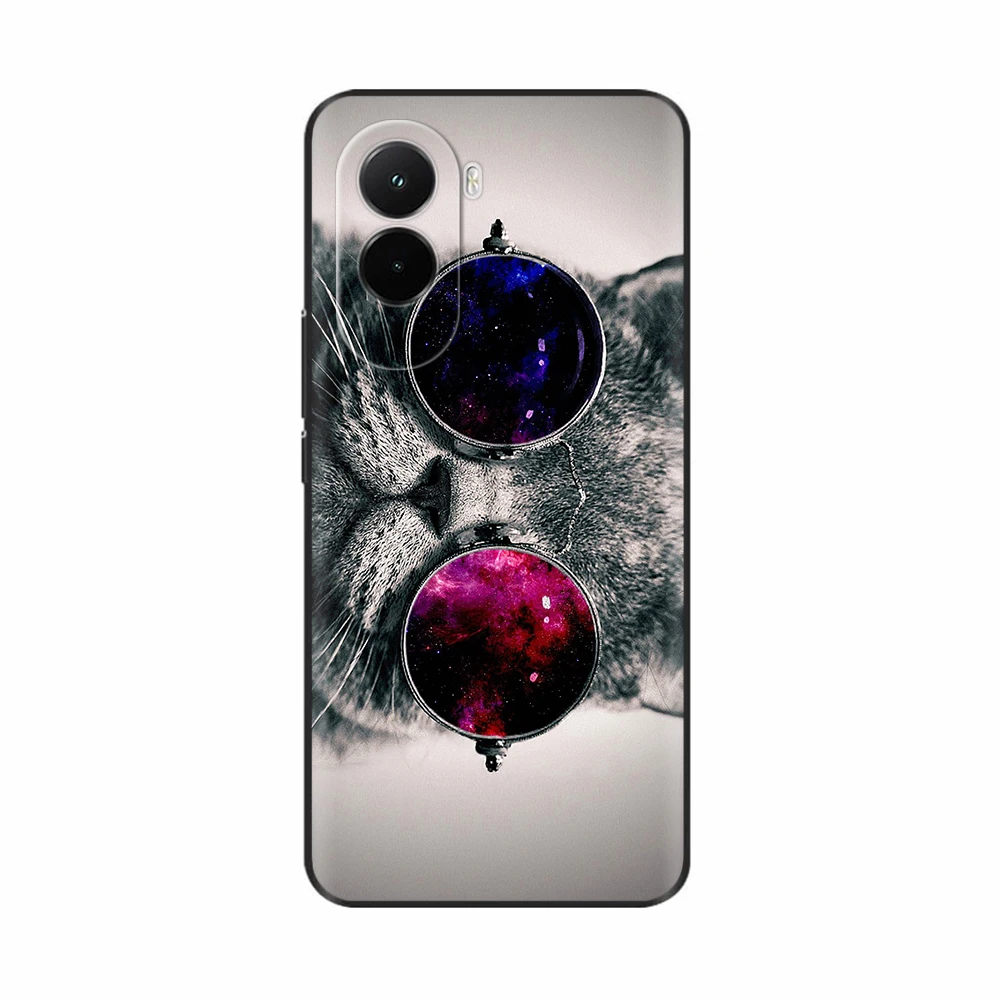 Ultra-Thin Floral Skull Painted Silicone Phone Case