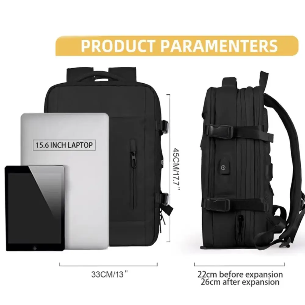 Men's backpack multifunctional travel bag vacuum compression waterproof business travel new computer backpack large capacity