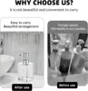 Multipurpose Soap Dispenser Easy to Clean Glass Soap Pump Dispenser Ideal for Bath and Bathroom 3