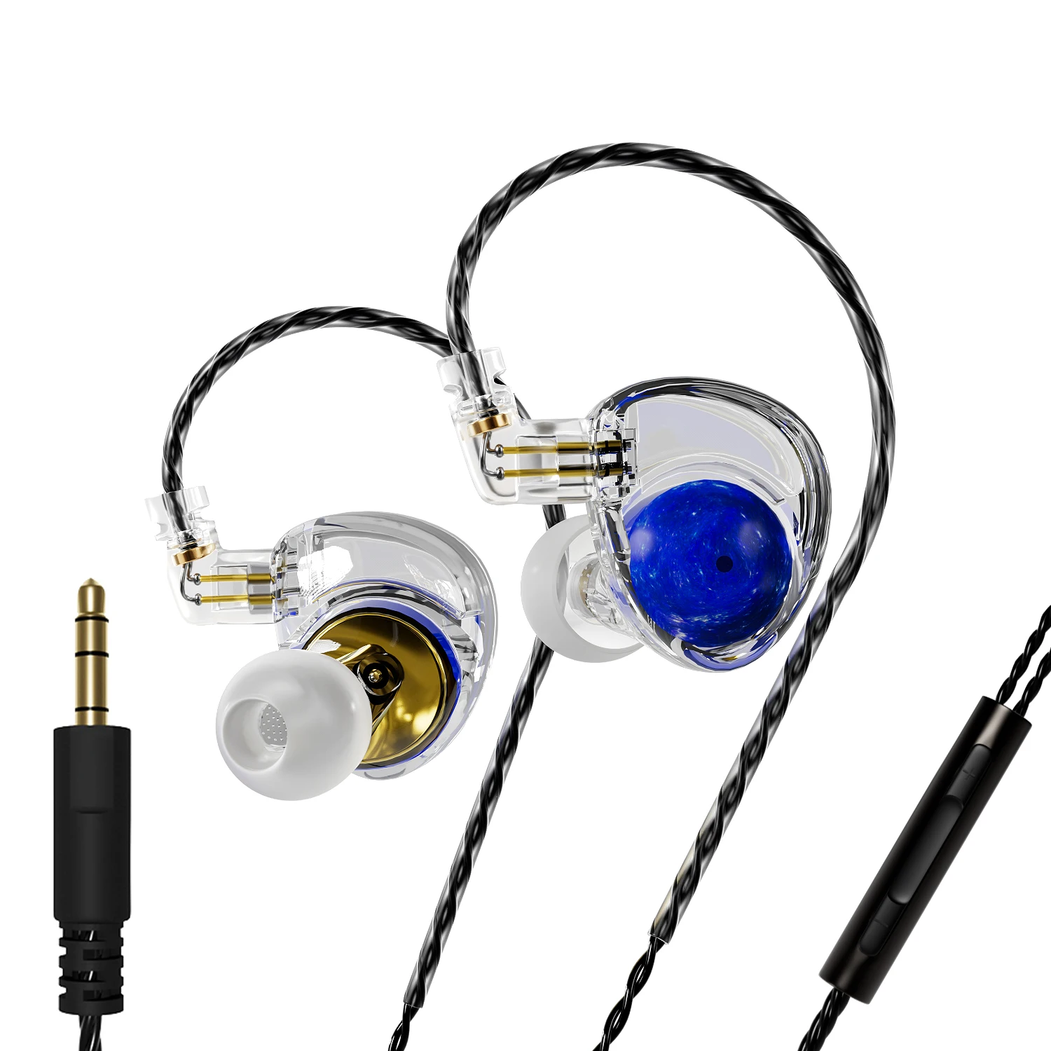 Premium HiFi Stereo Bass Sport Headphones with Detachable Cable