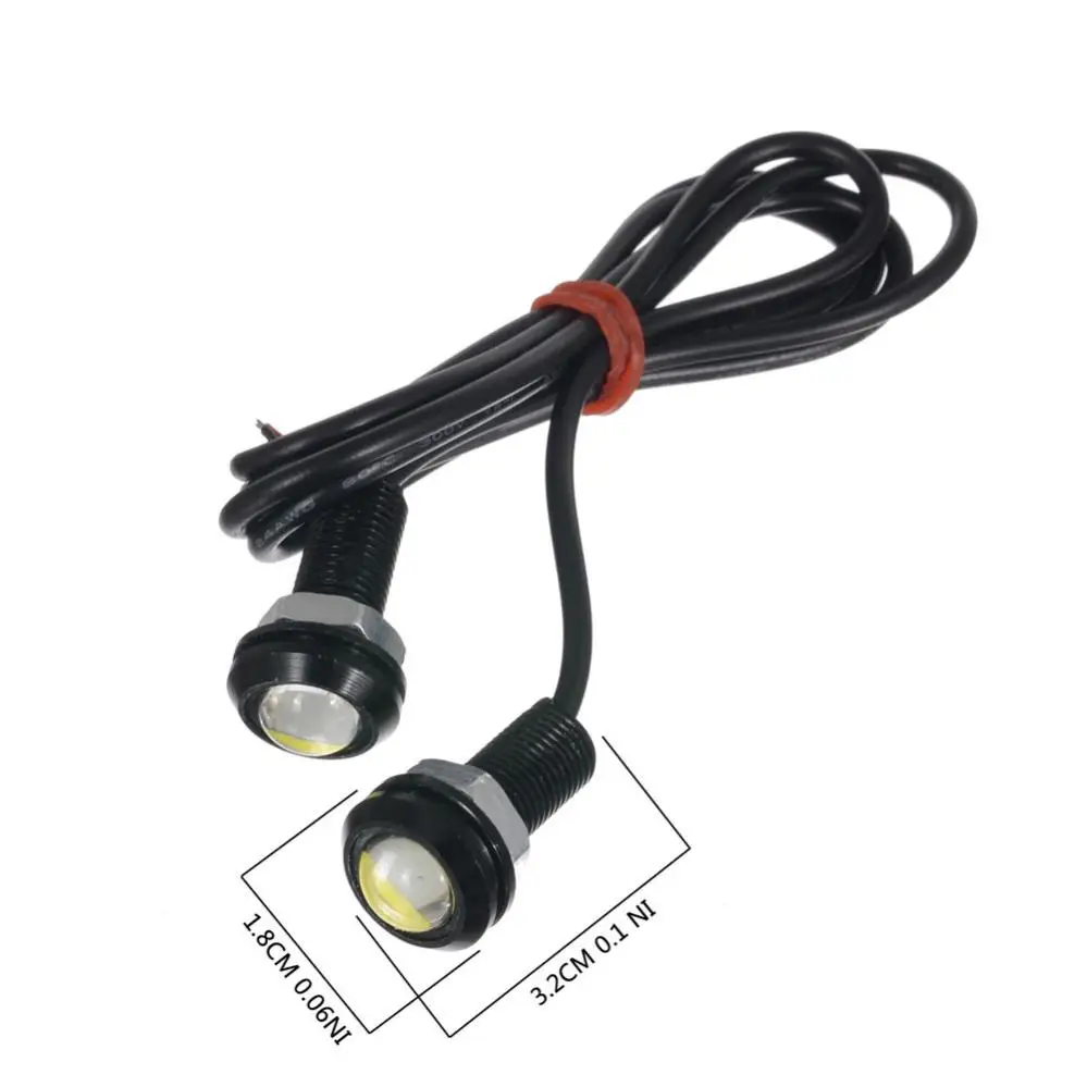 ڵ ̱  LED ÷ DRL ְ , 9W LED    ȣ , 18mm, 23mm, 12v, 2 