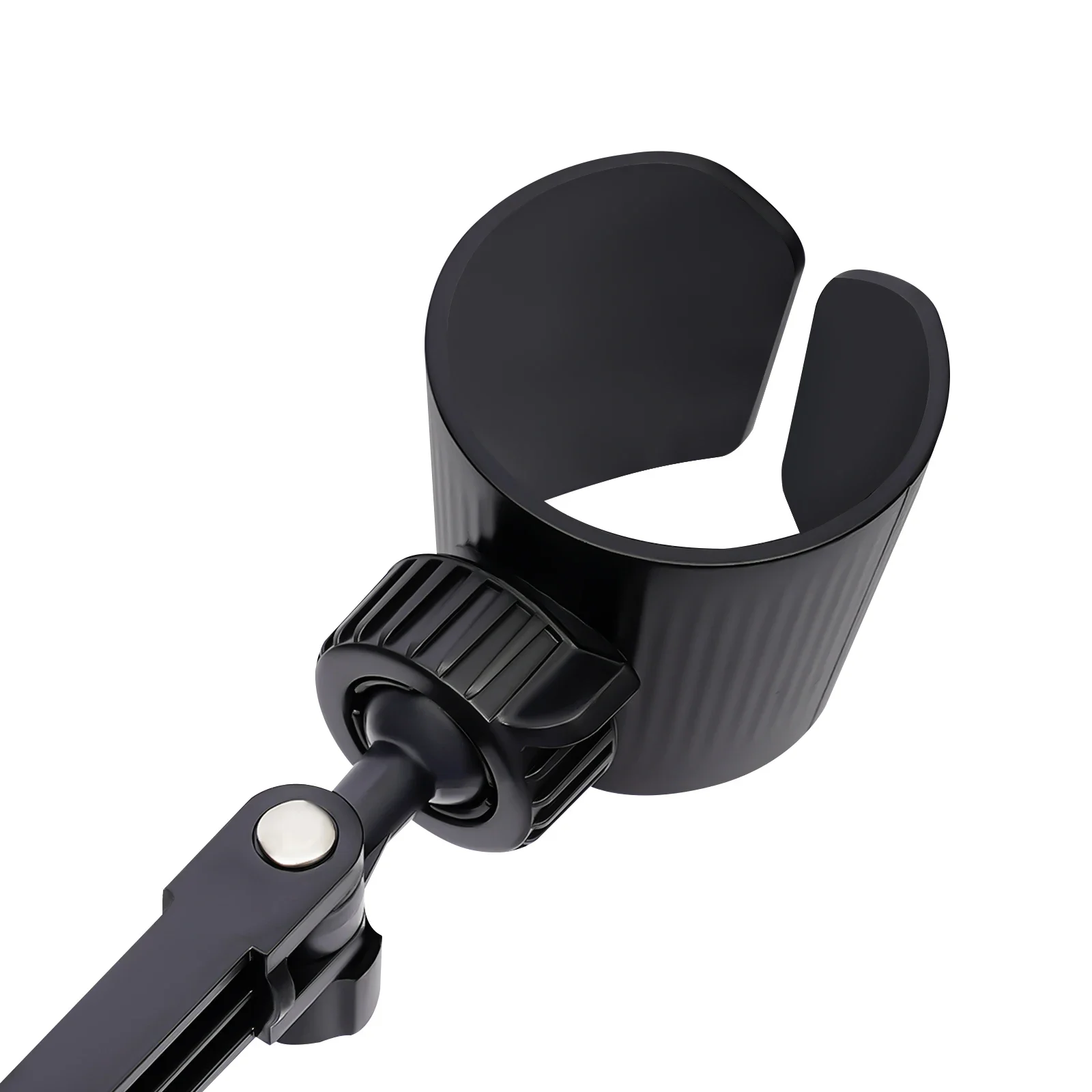 Ausziehbarer vertikaler Haartrockner-Lazy-Ständer, 360 Grad drehbarer Fön-Halter, Haartrockner-Rack mit schwerer Basis für den Heimsalon – Detail 6