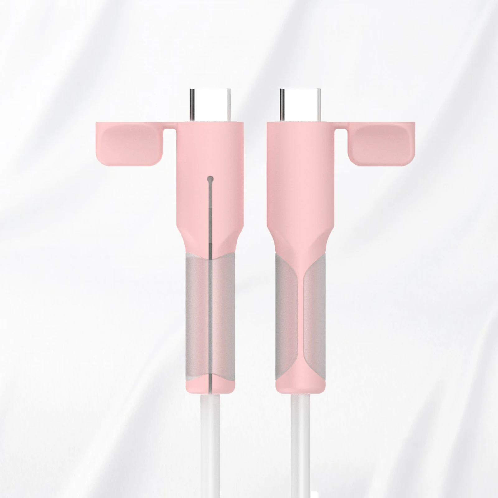 Silicone Multi-Device Charger Cord Protector with Cable Winder