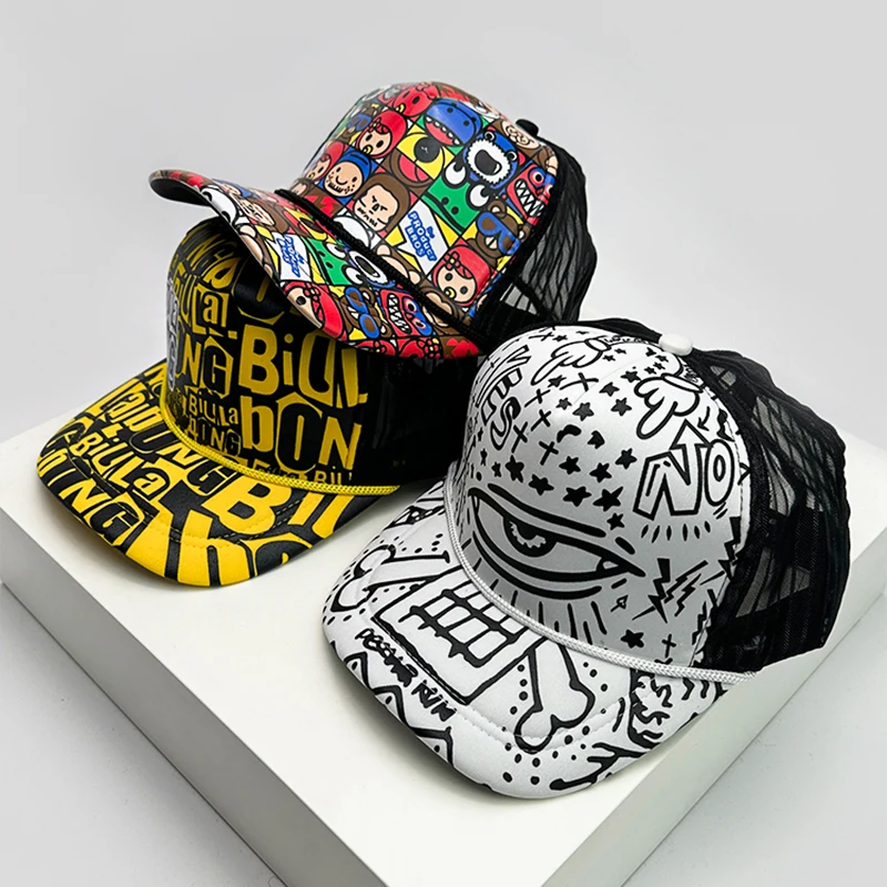Hip Hop Stylish Snapback Hats Black Snapback Hats For Men 1pc