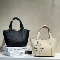 حقيبة جلدية ب لونين مختلفين من الداخل و الخارج 6