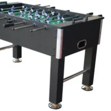 Professional Quality Foosball Table Adults Play Kicker Table Football Soccer Game