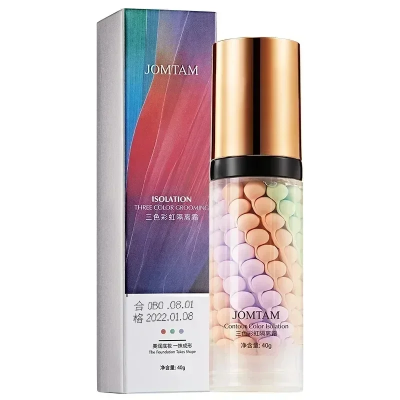 Three Color Liquid Concealer Makeup Front Cream Breathable BB Cream Waterproof Moisturizing Skin Brightening Liquid Foundation sponge head concealer liquid concealer makeup concealer waterproof concealer face concealer concealer foundation cream